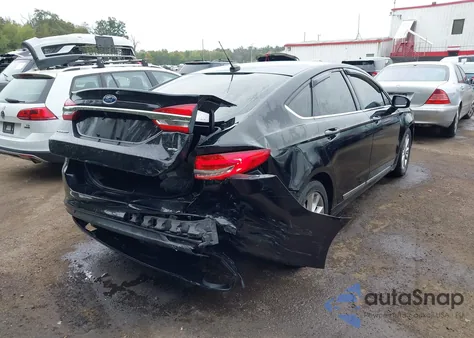 2017 Ford Fusion Se из США, поврежденный, VIN 3FA6P0HDXHR261750